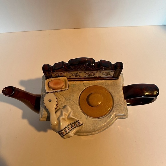 Vintage, Rare Portmeirion Washstand Vanity Teapot. Made in England - Picture 3 of 13